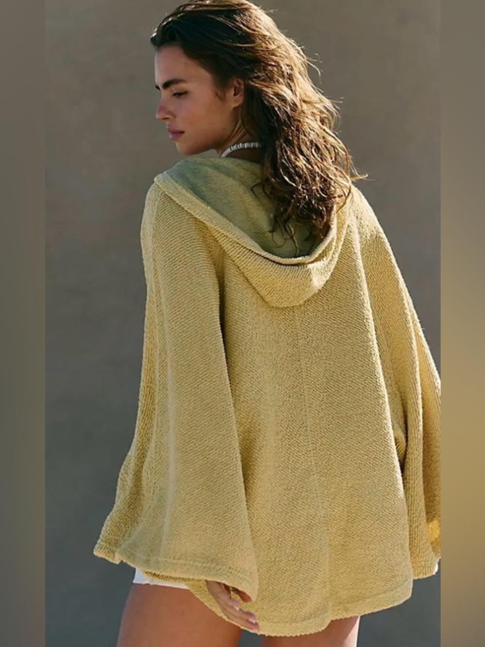 Free People free-est Collection ~ Simone Hoodie ~ XS ~ Color- Jojoba ~ NWT** - Picture 11 of 11